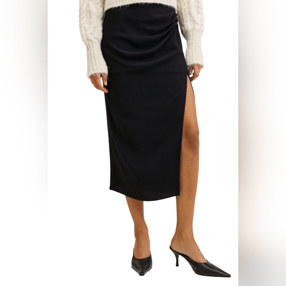 NWT Mango Slip Pencil Skirt - Picture 1 of 5